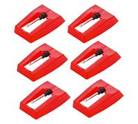 Ujjdwiurgh Lot de 6 aiguilles pour tourne-disque, phonographe vinyle LP ancien phonographe tête piézoélectrique