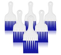 Ujjdwiurgh Lot de 6 brosses hélicoïdales pour système CVC pour climatiseur, condensateur, réfrigérateur - Petit fouet en plastique