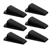 Ujjdwiurgh Lot de 6 butées de porte en caoutchouc très résistantes, idéales pour moquette, carrelage et sols en béton