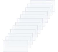 Ujjdwiurgh Lot de 6 films de protection adhésifs en polyester transparent pour objectif d'armoire 55,9 x 25,4 cm