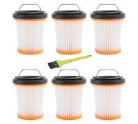 Ujjdwiurgh Lot de 6 Filtres à Vide en Tissu avec Brosse pour WV201 WV200 WV205 WV220 WANDVAC Aspirateur Portatif