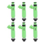 Ujjdwiurgh Lot de 6 injecteurs 195500-3170 1955003170 MD332733 pour Montero Sport 3.0L 6G72 1998-2003