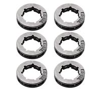 Ujjdwiurgh Lot de 6 jantes de transmission de pignon (0,325") 19 mm Petite cannelure 7T pour tronçonneuse 501 45 74-02, 501457402, pour tronçonneuse 11892
