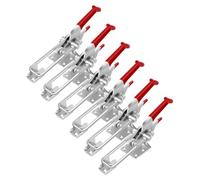 Ujjdwiurgh Lot de 6 Loquets à Bascule, Loquets Robustes, Capacité de Maintien de 2000 Lb, Verrou à Loquet Réglable, pour Équipement Industriel