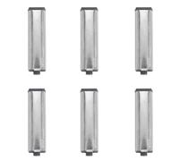 Ujjdwiurgh Lot de 6 Loquets à Pousser pour Armoires Quincaillerie D'Armoire à Pousser pour Ouvrir Loquet à Poussoir pour Porte de Cuisine