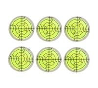Ujjdwiurgh Lot de 6 niveaux à bulle circulaires pour appareils photo et trépieds de 32 mm