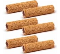 Ujjdwiurgh Lot de 6 petits rouleaux de peinture texturés de 22,9 cm pour peinture murale, pop-corn, plafond, décoration d'intérieur