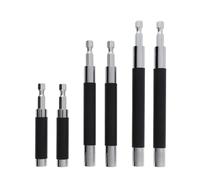 Ujjdwiurgh Lot de 6 porte-forets magnétiques de 3,1/4,7/5,5 ', porte-embouts hexagonaux de 6,3 mm, adaptateur de tige de guidage