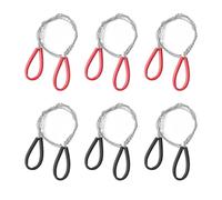 Ujjdwiurgh Lot de 6 scies à câble en acier inoxydable pour couper des tuyaux en PVC, camping, randonnée, urgence, surviva