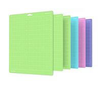 Ujjdwiurgh Lot de 6 Tapis de DéCoupe AdhéSif en PVC de Couleurs MéLangéEs 12 X 12 Pouces pour Explore Air/Air2/Maker DIY Machine