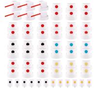 Ujjdwiurgh Lot de 60 capuchons universels pour peinture murale - Flacon à bec verseur de coloration rapide