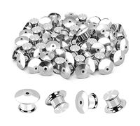 Ujjdwiurgh Lot de 60 fermoirs en métal pour broche en émail