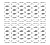 Ujjdwiurgh Lot de 60 porte-clés universels de 20 mm de diamètre extérieur