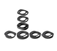 Ujjdwiurgh Lot de 7 rondelles de potence de vélo pour fourche de 28,6 mm Intégrée Route Guidon de Route Pièces de Vélo