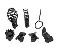 Ujjdwiurgh Lot de 7 têtes de coupe combinées pour nettoyeur de canalisations, outil de nettoyage de canalisations avec tarière