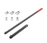 Ujjdwiurgh Lot de 8 clés de réglage pour poulie de moteur automatique - Clé à douille allongée pour outils de réparation d'atelier