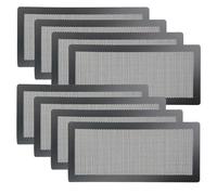 Ujjdwiurgh Lot de 8 couvercles d'aération magnétiques - Filtres en maille de 14 x 30 cm pour la maison/le sol/le mur/le plafond