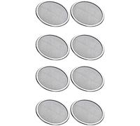 Ujjdwiurgh Lot de 8 couvercles de germination en acier inoxydable pour bocal à ouverture normale de 86 mm (anneau non inclus)