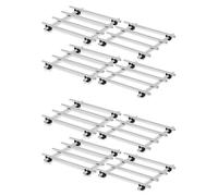 Ujjdwiurgh Lot de 8 dessous de plat en acier inoxydable pour casseroles et poêles - Support de refroidissement pour plaques chaudes et poêles de cuisson