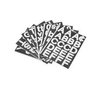 Ujjdwiurgh Lot de 8 feuilles autocollantes en vinyle pour boîte aux lettres, panneaux, fenêtre, voiture, numéro d'adresse
