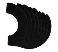 Ujjdwiurgh Lot de 8 filtres à charbon actif pour litière Robot 4 - Remplacement pour chat - Absorption des odeurs