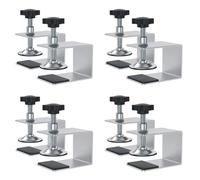 Ujjdwiurgh Lot de 8 gabarits de travail du bois pour armoire, tiroir, panneau de tiroir, accessoires de meubles, pinces d'installation avant, outil à main