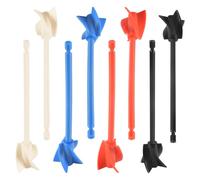 Ujjdwiurgh Lot de 8 palettes mélangeuses en résine époxy pour un mélange puissant, mélangeur de peinture réutilisable, agitateur de peinture