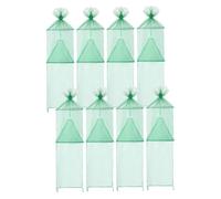 Ujjdwiurgh Lot de 8 pièges à mouches avec clous - Piège à mouches à pois - Maille efficace pour attraper les mouches et les nymphes