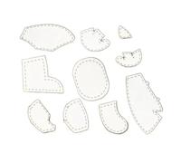 Ujjdwiurgh Lot de 8 règles en acrylique de 25,4 cm pour matelassage et loisirs créatifs