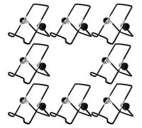 Ujjdwiurgh Lot de 8 supports de germination pour bocaux à ouverture large et régulière en acier inoxydable