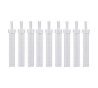 Ujjdwiurgh Lot de 9 filtres à sédiments en polypropylène pour pommeau de douche - Idéal pour la peau et les cheveux - Installation facile