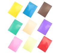 Ujjdwiurgh Lot de 9 filtres en gel pour correction de la lumière - Pour film, vidéo, photo, scène (multicolore)