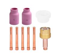 Ujjdwiurgh Lot de 9 joints TIG pour torches de soudage TIG pour verres à gaz WP17 WP18 WP26 pour torches refroidies à l'air série 17/26