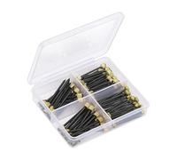 Ujjdwiurgh Lot de 90 clous décoratifs pour accrocher des photos, décoration murale, cadre photo, 3 tailles