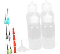 Ujjdwiurgh Lot de flacons applicateurs réutilisables pour colle et huile pour travaux manuels à la maison