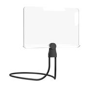 Ujjdwiurgh Loupe réglable pour porter le cou - Loupe carrée amovible - Loupe de lecture de page de livre pour personnes âgées