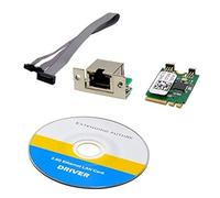 Ujjdwiurgh M.2 A+E Key 2.5G Ethernet LAN Card RTL8125B Industrial Control Network Card PCI Expansion Network Adapter