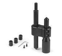 Ujjdwiurgh M12x1,25 Extension de Pommeau de Levier de Vitesse de Type H en Aluminium pour Voiture, Rallonge Réglable, Levier de Vitesse avec Trois Adaptateurs de Remplacement