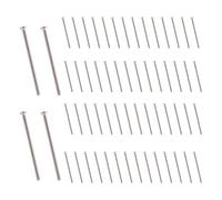 Ujjdwiurgh M2,5 x 40mm Acier inoxydable 304 Vis a ronde Boulon 60pcs