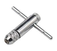 Ujjdwiurgh M5-12 Clé à Cliquet Réglable pour Taraud T-Tap Reamer Outil de Taraudage Clé pour Taraud