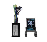 Ujjdwiurgh M5 Écran LCD couleur pour vélo électrique 36 V 48 V/15 A 6 tubes Onde sinusoïdale Contrôleur E Scooter Panneau LCD pour VTT Ebike