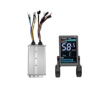 Ujjdwiurgh M5 Écran LCD couleur pour vélo électrique 48 V-72 V/60 A 18 tubes d'onde sinusoïdale Panneau LCD pour VTT Ebike