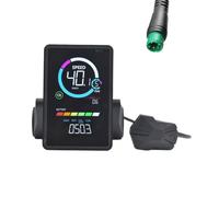 Ujjdwiurgh M7C-2 Écran LCD pour vélo électrique 24 V 36 V 48 V 60 V E Scooter Panneau LCD avec USB UART pour VTT électrique 5 broches Pièces de rechange Accessoires