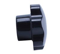 Ujjdwiurgh M8 X 50Mm DiamèTre Filetage Serrage éToile Bouton Noir Remplacement 2 Pcs