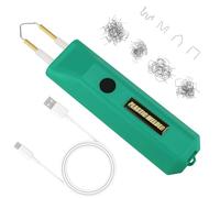 Ujjdwiurgh Machine à Souder le Plastique Sans pour Plastique, Nylon, PE, Machine de Réparation de Pare-Chocs de Voiture, Outils de Réparation Vert