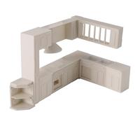 Ujjdwiurgh Maison de Poupee Miniature Maison Maison Armoire Meubles de Cuisine moules Decor a kit