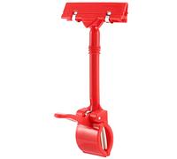 Ujjdwiurgh Marchandise au detail Signe carte etiquette de prix Support d'affichage Clamp clip Rouge