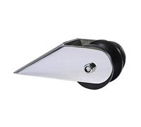 Ujjdwiurgh Marine Bateau en Acier Inoxydable Bow Rouleau D'Ancre Rouleaux de Support pour Yacht (Noir)