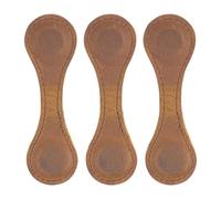 Ujjdwiurgh Marque-Page Magnétique en Cuir, Marque-Page en Cuir, Marque-Pages Magnétiques, Fait à la Main, 3 Pièces Marron et Facile à Utiliser