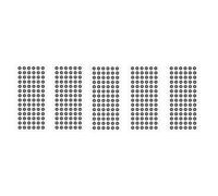 Ujjdwiurgh Marqueurs de point de référence pour scanners 3D compatibles avec les scanners 3D de 6 mm pour surfaces réfléchissantes diffusées